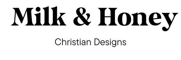 Milk & Honey Christian Designs logo